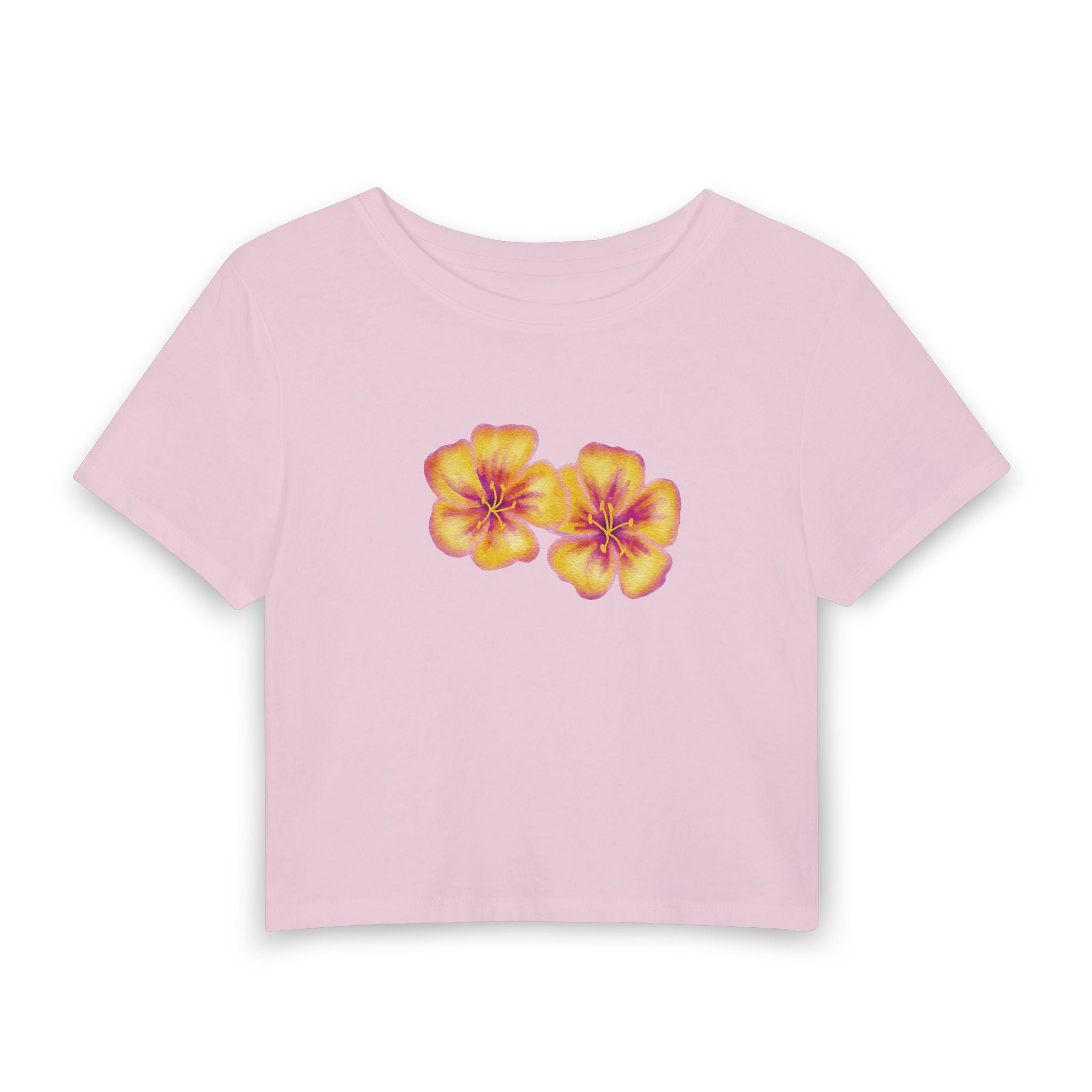 Floral Hibiscus Tee